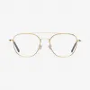 巴利/Bally 闪亮 ENDURA 金色金属眼镜 6227916