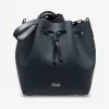 巴利/Bally 灰海蓝拼蔚蓝色皮革斜跨包 6229745