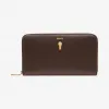 巴利/Bally 棕色小牛皮全拉链钱夹 6229921