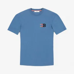 巴利/Bally 蓝色印花棉质T恤 6233539