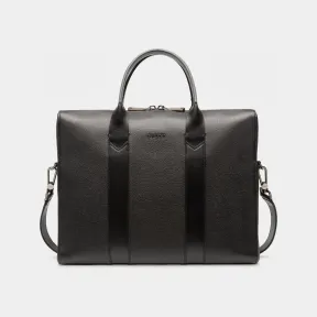 巴利/Bally 男士黑色 Elter 皮革 Beniness 手袋 6235377