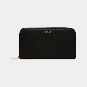 巴利/Bally Lovenor 黑色皮革钱包 6237127