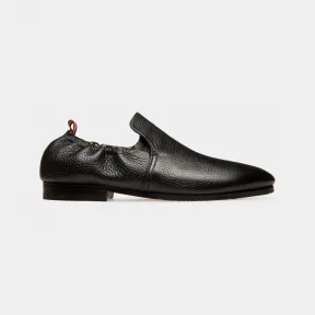 巴利/Bally Planker 男士黑色皮革乐福鞋 6237970