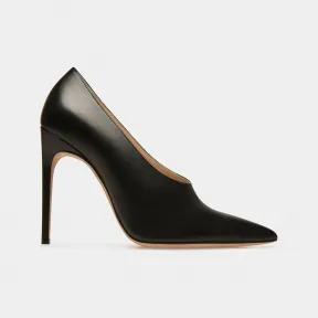 巴利/Bally 女士 Ninfa 黑色皮革高跟鞋 6303037