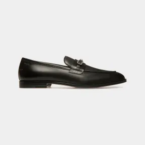 巴利/Bally 男士黑色 Westro 皮革乐福鞋 6303302
