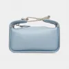 巴利/Bally 女士浅蓝色 B-Hook Xs 皮革迷你手袋 6303376