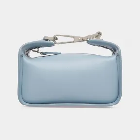 巴利/Bally 女士浅蓝色 B-Hook Xs 皮革迷你手袋 6303376