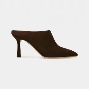 巴利/Bally 女式乌木棕色 Nadine 皮革高跟鞋 6303502