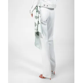 巴利/Bally 女士浅蓝色真丝围巾 6303517