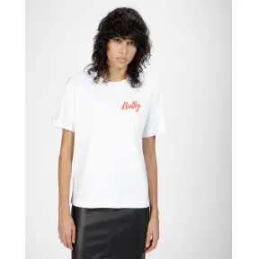 巴利/Bally 女式白色棉质 T 恤 6303686