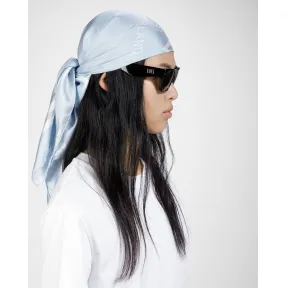 巴利/Bally 女士浅蓝色 Carré 真丝围巾 6303870
