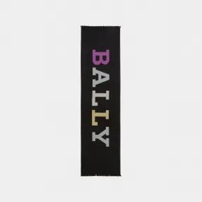 巴利/Bally 男士柔软羊毛混纺围巾 6303878