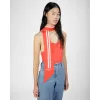 巴利/Bally 女式橙色真丝抹胸围巾 6303945