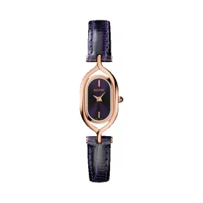 宝曼/Balmain Little Excessive 精钢镀玫瑰金 石英机芯 女表 B4239.72.46