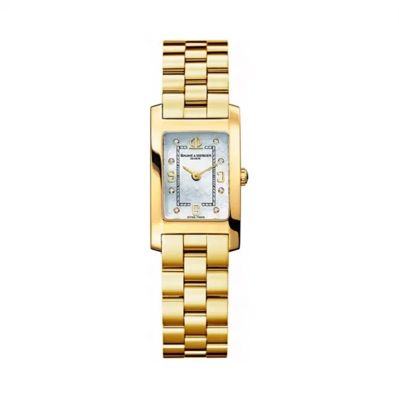 名仕/Baume & Mercier 汉伯顿 Hampton 系列 18ct黄金 石英机芯  BMMOA08393