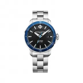 名仕/Baume & Mercier Clifton 系列 42MM 缎面成熟 - 抛光 - 磨砂 自动机械机芯 男表 M0A10498