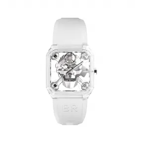 柏莱士/Bell&ross Instruments 系列 43.5MM  手动机械机芯 男表 BR01-CSK-SAPHIR