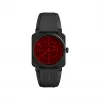 柏莱士/Bell&ross Instruments 系列 42MM 亚光黑色陶瓷 自动机械机芯 男表 BR0392-RRDR-CE-SRB