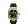 柏莱士/Bell&ross 40 MM 缎面抛光18K玫瑰金 自动机械机芯 男表 BR05A-GN-PG-SCR