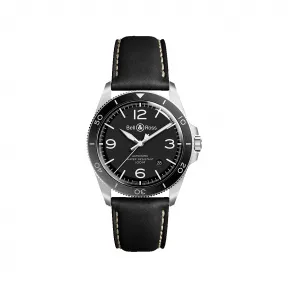 柏莱士/Bell&ross 41 MM 缎面抛光不锈钢 自动机械机芯 男表 BRV292-BL-ST-SCA