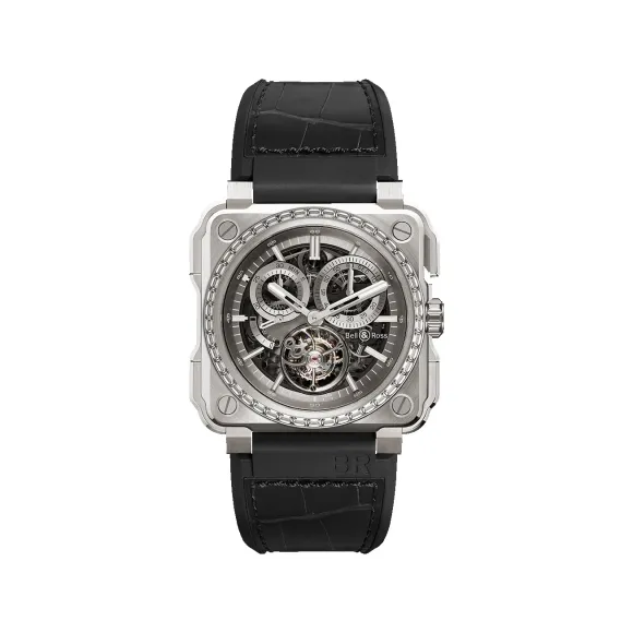 柏莱士/Bell&ross Experimental 系列 45MM 5 级钛金 手动机械机芯 男表 BRX1-CHTB-TI-D