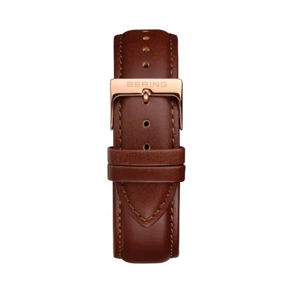 白令/Bering Classic 系列 中性 表带 PT-A14240S-BRN