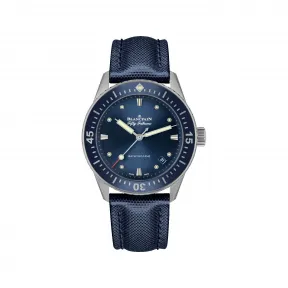 宝珀/Blancpain Fifty Fathoms 五十噚系列 精钢表壳 自动机械机芯 男表 5100-1140-O52A