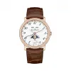 宝珀/Blancpain Villeret系列 42MM 18K玫瑰金 自动机械机芯 男表 6639A-3612-55B