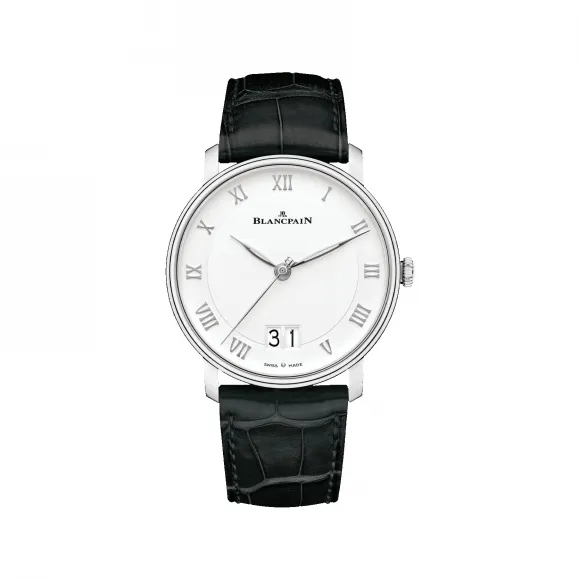 宝珀/Blancpain Villeret系列 精钢表壳 自动机械机芯 男表 6669-1127-55B