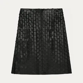 葆蝶家/Bottega Veneta PLONGÉ NAPPA小羊皮裙装 582757VF3S01000