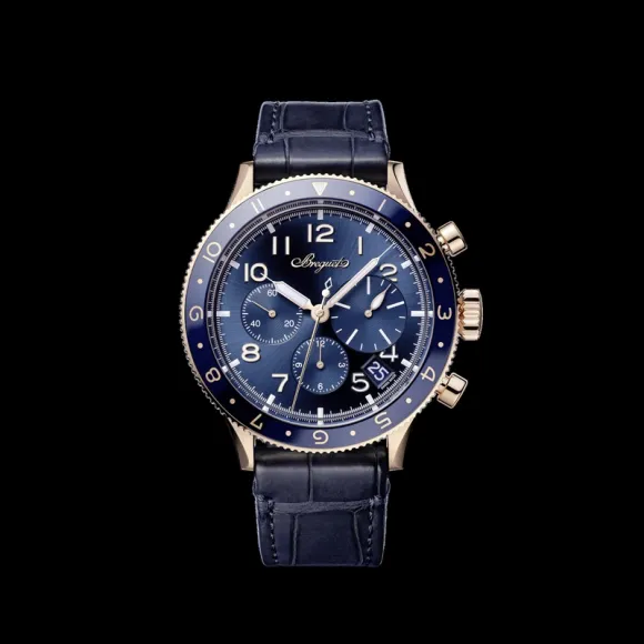 宝玑/Breguet TYPE XX系列 42 MM 18K玫瑰金 自动机械机芯 男表 2067RK-Y9-9WU