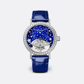 宝玑/Breguet classique-complications-经典复杂系列 35MM 白色金 手动机械机芯 女表 3358BB-VD-986-D0
