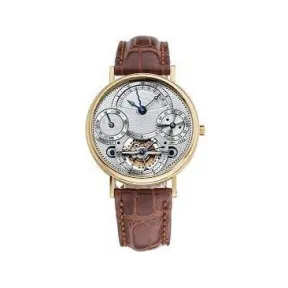 宝玑/Breguet 经典复杂 Complications 系列 18k黄金 手动机械机芯 男表 3757BA-1E-9V6