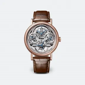 宝玑/Breguet 经典复杂 Complications 系列 18k玫瑰金 自动机械机芯 男表 3795BR-1E-9WU