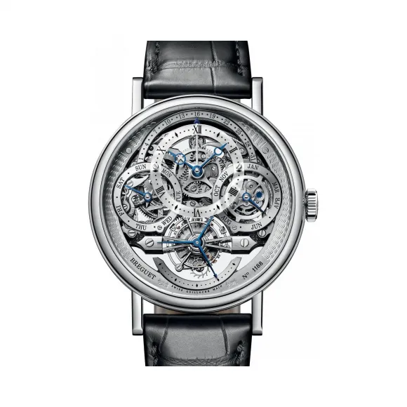 宝玑/Breguet 经典复杂 Complications 系列 950铂金 手动机械机芯 男表 3795PT-1E-9WU