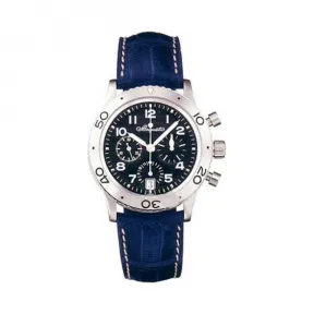 宝玑/Breguet Typexx 系列 18k白金 自动机械机芯 男表 3820BB-E2-9W6