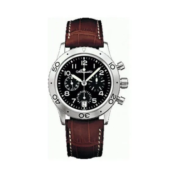 宝玑/Breguet Typexx 系列 精钢 自动机械机芯 男表 3820ST-H2-9W6