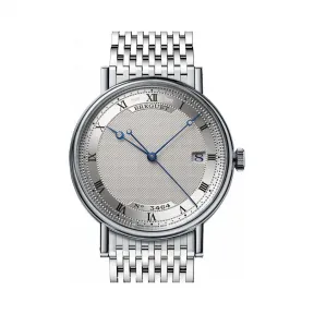 宝玑/Breguet 18k 白金 自动机械机芯 男表 5177BB-15-BV0