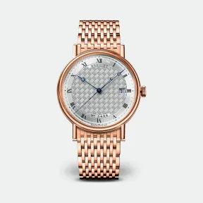 宝玑/Breguet 经典 Classique 系列 18k玫瑰金 自动机械机芯 男表 5177BR-12-RV0