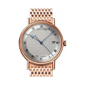 宝玑/Breguet  经典系列 18k玫瑰金 自动机械机芯 男表 5177BR-15-RV0