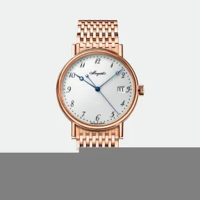 宝玑/Breguet 经典 Classique 系列 18k玫瑰金 自动机械机芯 男表 5177BR-29-RV0