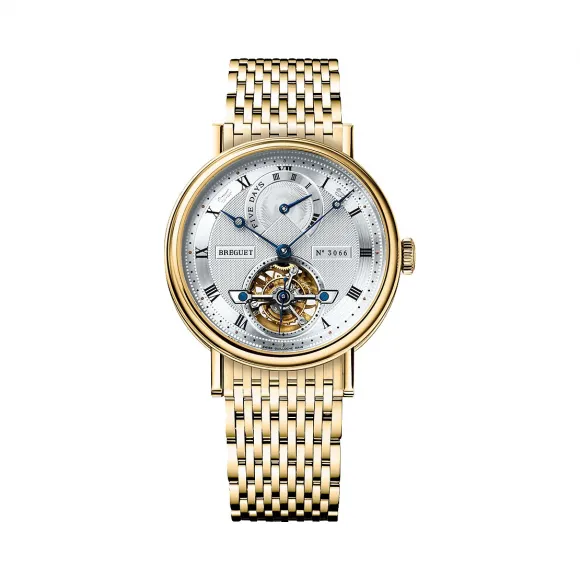 宝玑/Breguet 经典复杂 Complications 系列 18k黄金 自动机械机芯 男表 5317BA-12-AV0