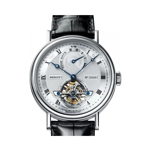 宝玑/Breguet 经典复杂 Complications 系列 950铂金 自动机械机芯 男表 5317PT-12-9V6