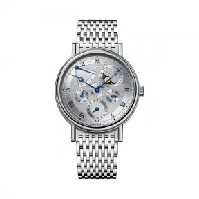 宝玑/Breguet 经典 Classique 系列 18k白金 自动机械机芯 男表 5327BB-1E-BV0