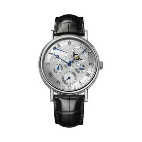 宝玑/Breguet 经典 Classique 系列 18k白金 自动机械机芯 男表 5327PT-1E-9V6