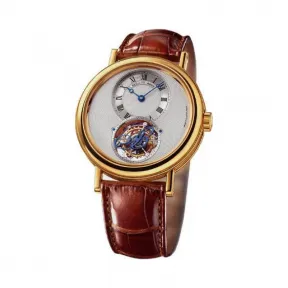 宝玑/Breguet 经典复杂 Complications 系列 18k黄金 手动机械机芯 男表 5357BA-12-9V6