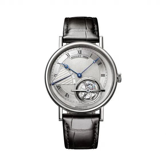 宝玑/Breguet 经典复杂 Complications 系列 950铂金 自动机械机芯 男表 5377PT-12-9WU