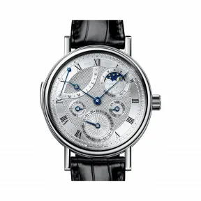 宝玑/Breguet 经典复杂 Complications 系列 950铂金 手动机械机芯 男表 5447PT-1E-9V6