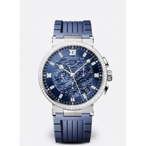 宝玑/Breguet marine-航海系列 42.3 MM 白色金 自动机械机芯 男表 5529BB-YD-5WV-D0