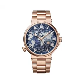 宝玑/Breguet 航海系列 18k玫瑰金 43.9mm 自动机械机芯 男表 5557br-ys-rw0